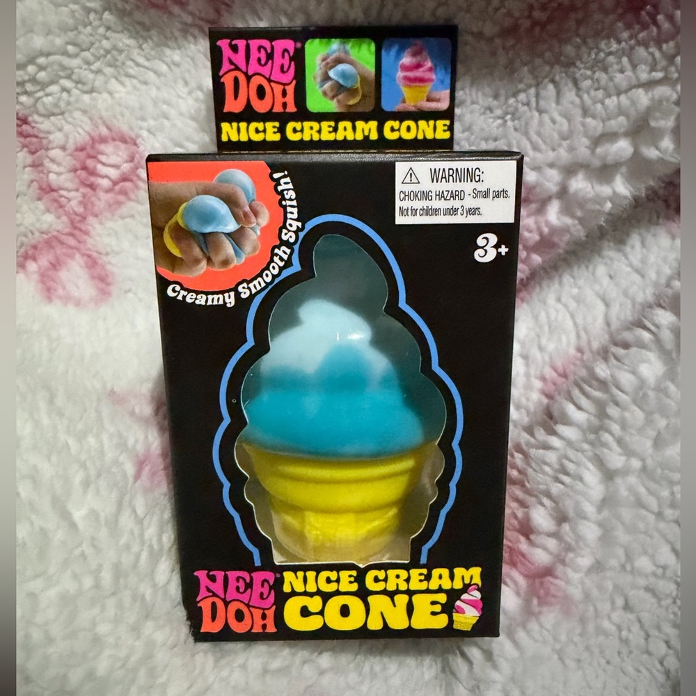 NeeDoh Nice Cream Cone Toy
